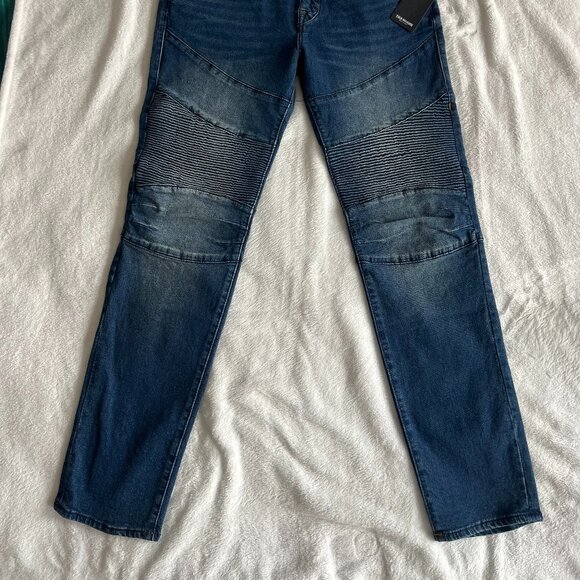 True Religion Brand Jeans Rocco Relaxed Skinny Denim Jean Men's Size 34Wx32L NWT - Picture 3 of 11